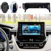 Автомобильный держатель для телефона для Toyota Corolla E210 2019 2020 2021 2022 Панель экрана Фиксированная база Беспроводная зарядка Держатель для телефона Автомобильное крепление