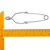 Серебряный зажим Labs длиной 14,5 см с ручками для пальцев, прочный зажим для пробирок, лабораторный эксперимент