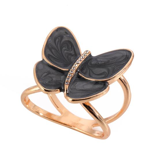 Butterfly Scarf Ring Buckle for Women Rhinestone Shawl Brooch Clips Metallic Scarves