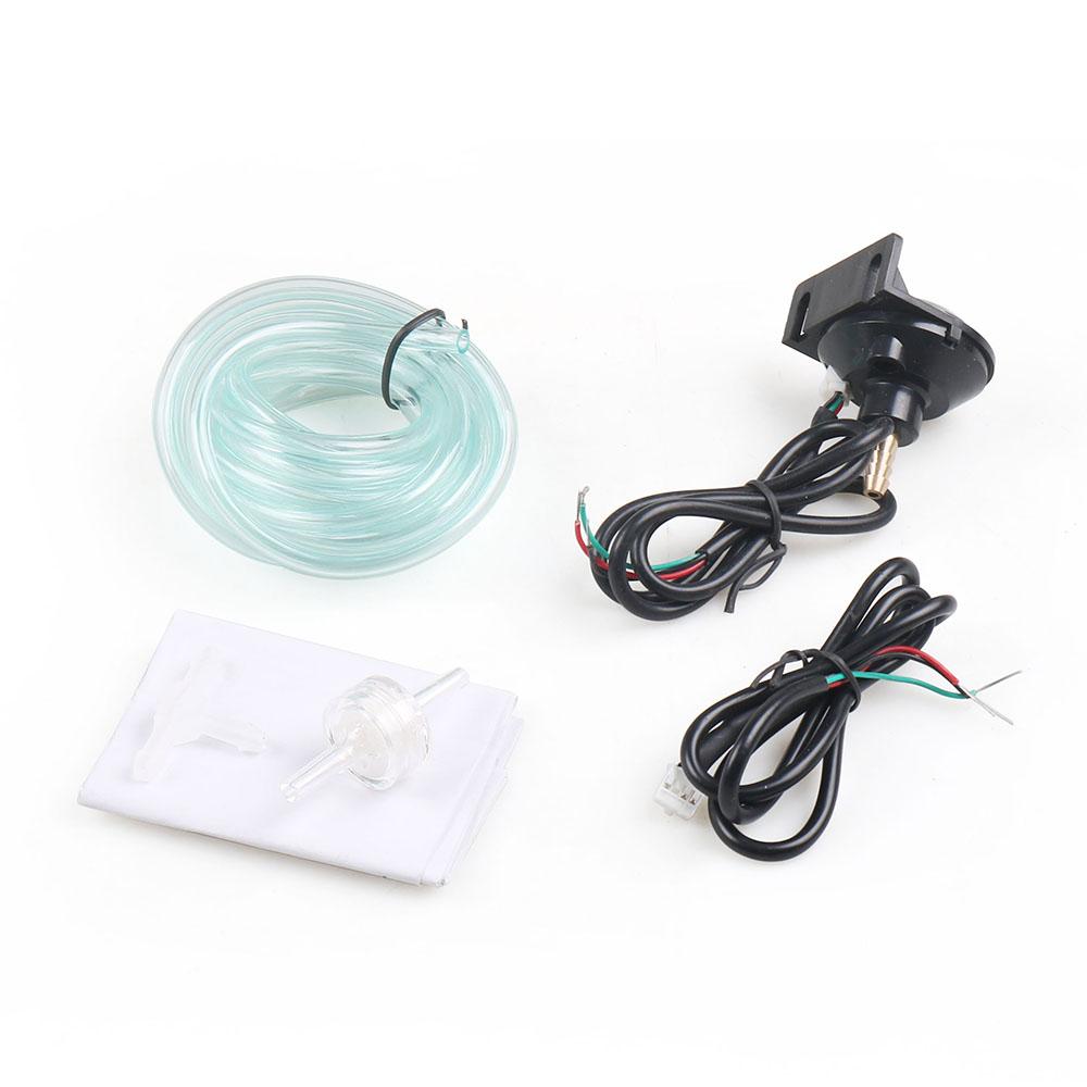 Dynoracing 2'' 52mm Dual Display 0-30 IN.HG Vacuum Gauge 7 Colors Led Vacuum Meter with Stepper Motor Car Meter