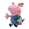 Ty Peppa Pig Medium Plush Toy, George Pig, 46130