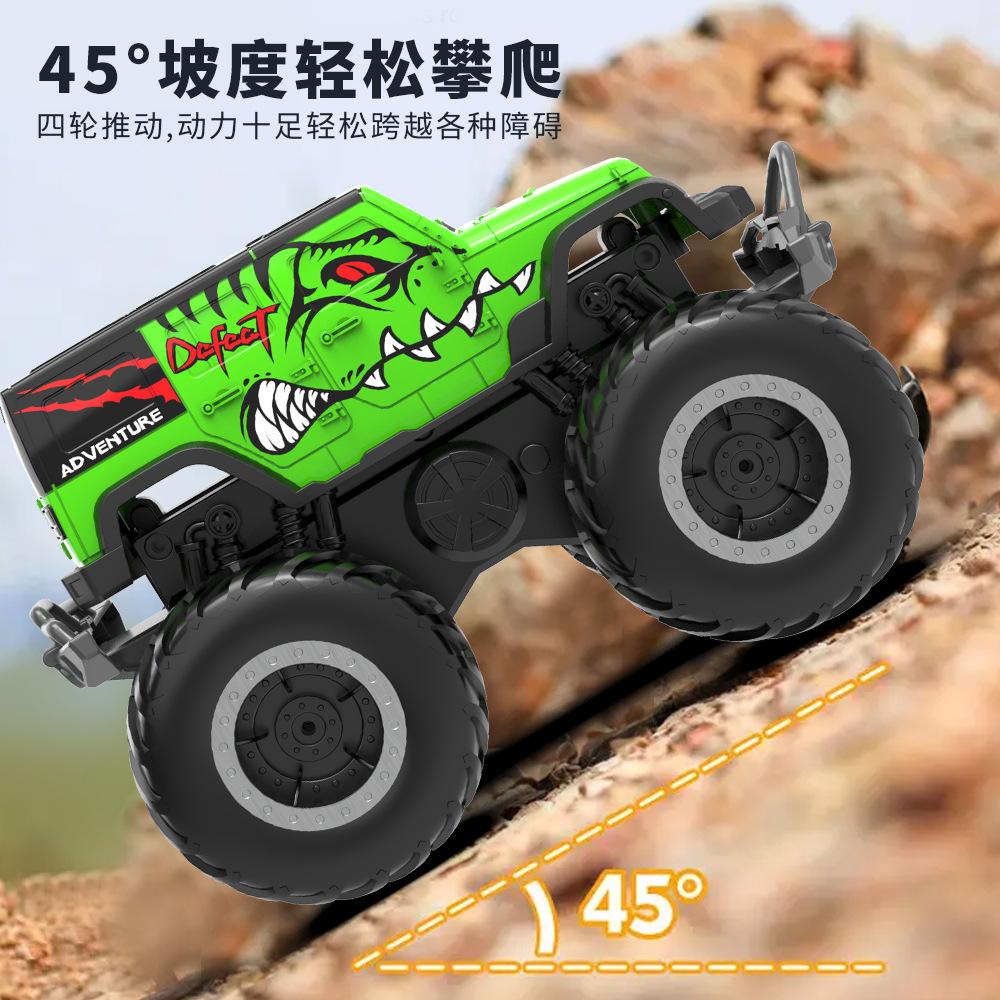 Амфибийный электрический внедорожный скалолазный автомобиль Big Foot Monster Детская игрушка на радиоуправлении