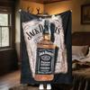 Jack Daniel's Sparkle Plush Blanket Soft Comfortable All Seasons blanket Sofa Office Naps blanket Outdoor Travel throw Perfect Gift