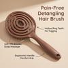 Round Hollow Cushion Comb for Women - Volumizing Hair Brush for Fine Hair, Household Styling Tool for Lifted Roots & Body