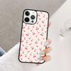 Чехол для телефона с рисунком красной вишни и фруктов Для iPhone 17 Air 15 16 14 13 12 Pro Max 11 Pro Max Plus Coque Shell
