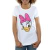 Disney Womens/Ladies Daisy Duck Head Painted Cotton T-Shirt