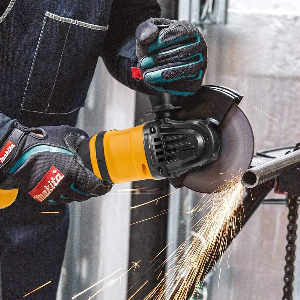 MELLWIN Аккумуляторная угловая шлифмашина 3000 Вт с бесщеточным двигателем и двумя аккумуляторами 18 В