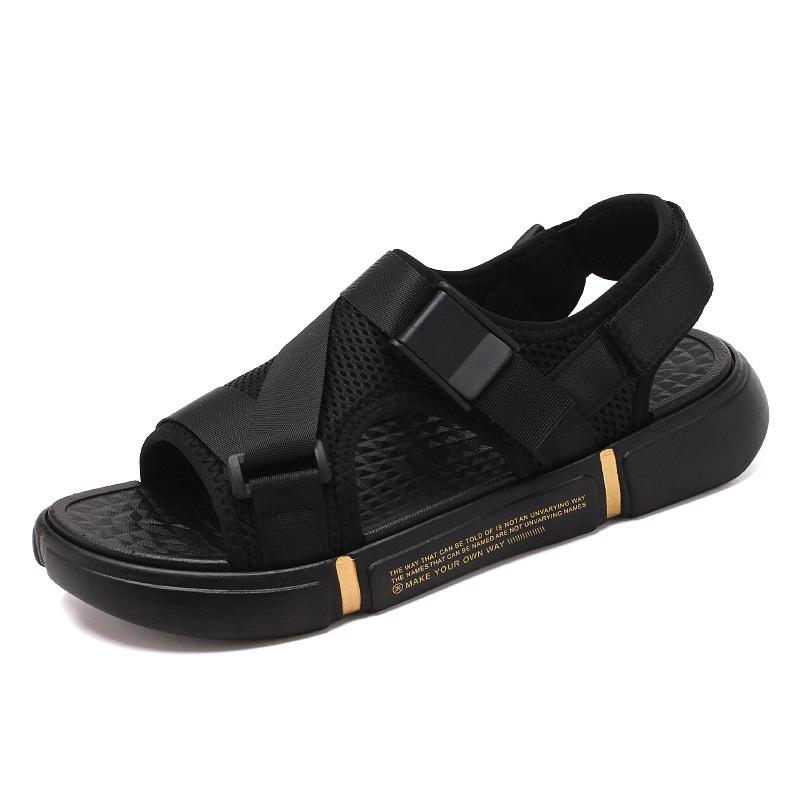 Outdoor Breathable Comfort Slip On Plus Size Open Shoes Casual Men Sandals Summer Shoes Sandal Mens PVC Sandalias