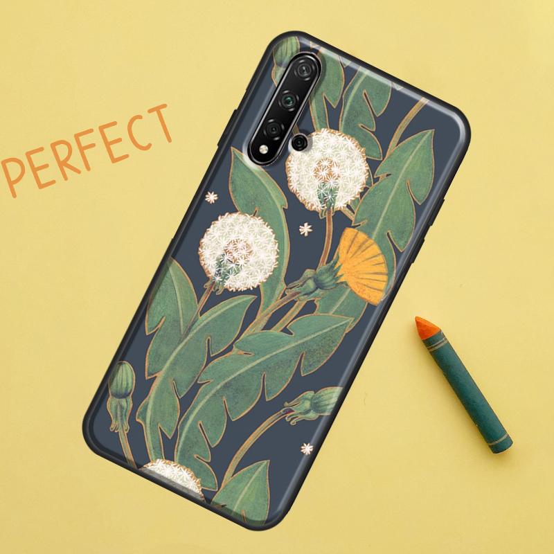 Чехол Dandelion для Huawei Nova 12s 11i 7i 8i 12i Y73 Y70 Y90 Y60 Y72 Y61 Y91 9 10 SE P40 Lite P30 Pro