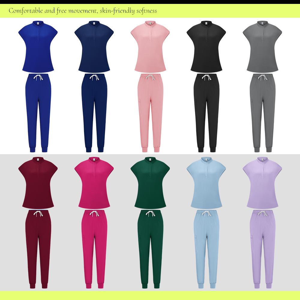 Эластичная быстросохнущая медицинская униформа для мужчин и женщин: Больничный, Стоматологический и Сестринский