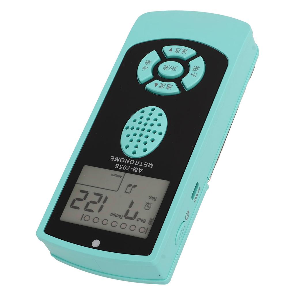 Electronic Metronome Rechargeable High Accuracy Universal Digital Metronome for Guitar Violin Piano