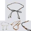 Bohemian Waist Rope Belt With Knotted Closure For Artisanal Ethnic Style Outfits