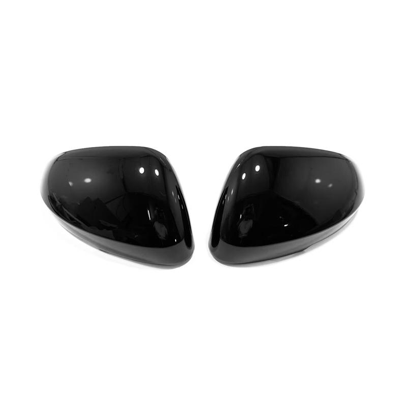 For Nissan Serena e-POWER C28 2024 2025 Side Rear View Mirror Protective Cover Car ABS Carbon Black Trims Styling Accessories