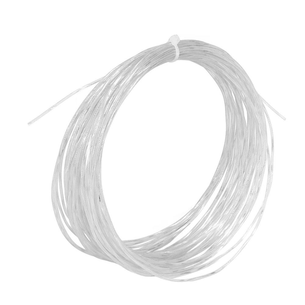 10pcs 0.7mm Gauge Tennis Racquet Wire High Elasticity Nylon Tennis String Sports Enthusiasts