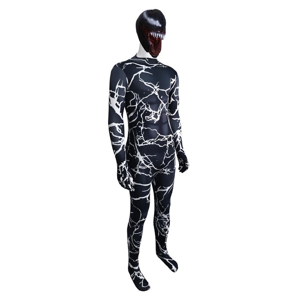 Костюм Венома для детей из полиэстера для ролевых игр и Хэллоуина