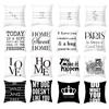 Motto Letter Cushion Pillowcase Office Living Room Car Ornaments Home Pillowcase