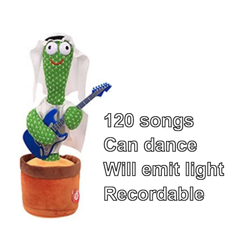 Говорящая танцующая игрушка-кактус