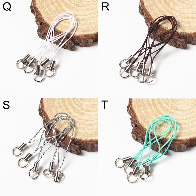 1 шт. брелки с ювелирными изделиями, ремешки, шнуры для сотового телефона, плетеные, «сделай сам», веревочные кольца для ключей, мобильная застежка