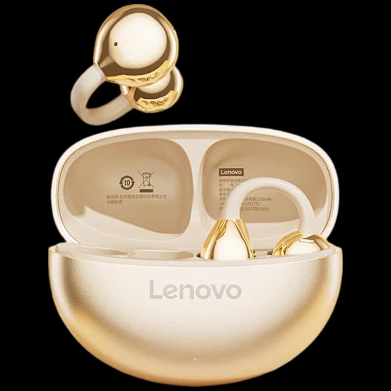 Lenovo Беспроводные Bluetooth-наушники с костной проводимостью и открытым дизайном
