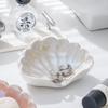 Ceramic Shell Storage Box Cute Self Draining Multi-Purpose Soap Dish Luxury Sink Soap Holder Kitchen Accessories