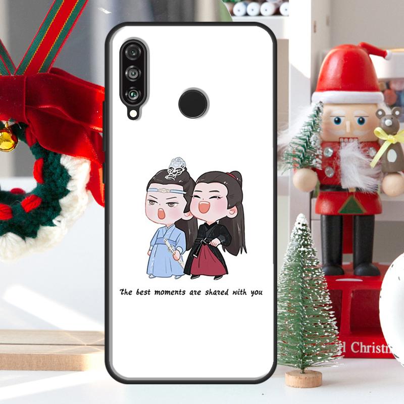 Чехол Неукротимый Лань Чжань Вэй Ин для Huawei Nova 12i 11i 8i 12s Y73 Y72 Y61 Y91 Y90 Y70 Y60 9 10 SE P60 Pro P30 P40 Lite