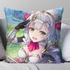 Noelle Anime GGenshin Impact Pillow Case Fashion Square Pillowcase Bedroom Sofa Room Ins Decoration Leisure