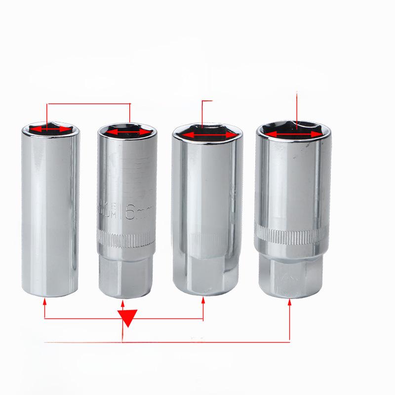 Шестигранный ключ для свечей зажигания 16 мм и 21 мм — удлиненный инструмент для снятия свечей зажигания