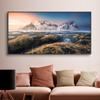 Пейзаж Исландия Вестрахорн горный холст живопись скандинавские плакаты с природой и принты настенные художественные фотографии домашний декор без рамки