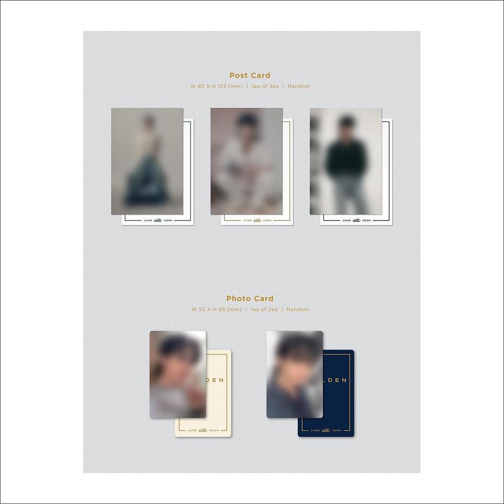 ЧОНГКУК(БТС) ЗОЛОТОЙ НАБОР + Альбомы Weverse Ver.