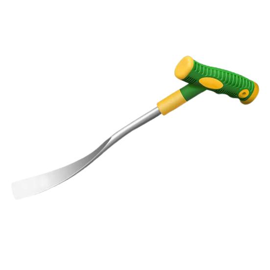 Садовая маленькая ручная лопатка с нескользящей эргономичной ручкой Т-образной конструкции, садовый совок, инструмент для удаления сорняков