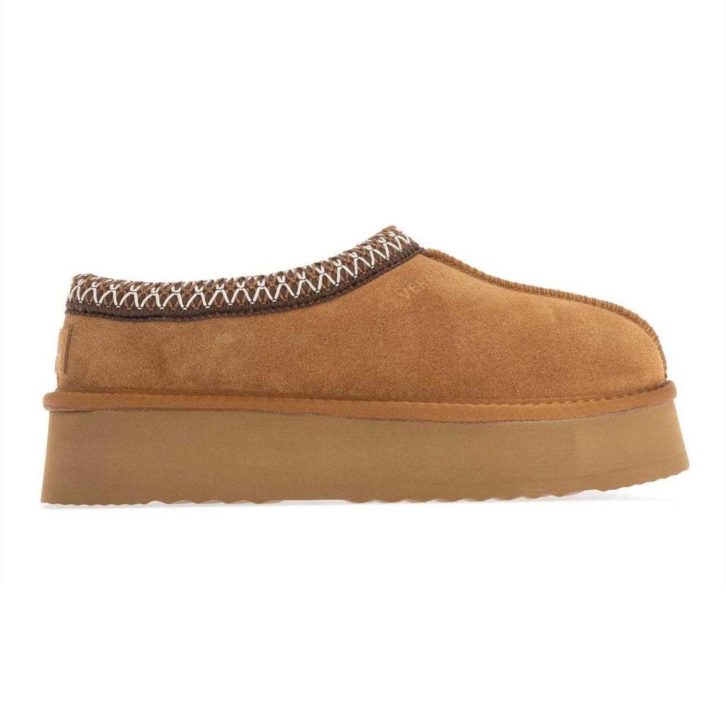 EverAu Womens/Ladies Wonga Cow Suede Platform Slippers