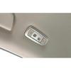 Silver Steel Rear Reading Light Lamp Frame Trim For BMW 5 Series G30 2018-