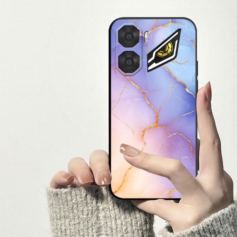 Чехол для ZTE Nubia Neo 3 GT, мягкий силиконовый бампер, задняя крышка для ZTE Nubia Neo 3 5G, модный черный TPU с принтом, чехол для телефона
