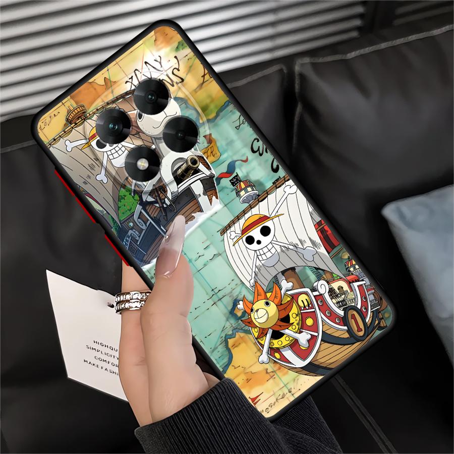 Back Phone Cover Case for Xiaomi Redmi 12C 13C 14C K40 Pro 10 A4 A1 A2 Plus 9 One Piece Captain Luffy
