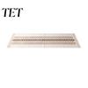 Protective Runner for TV Cabinet Embroidered Leaf Table with Tassels, Rustic Farmhouse Rectangle Tablecloth, Imitation Decorative Coffee Cotton