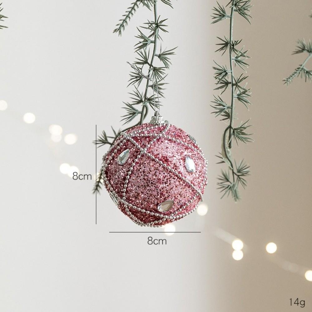 Shatterproof Xmas Tree Hangings Pendant Foam Ball Gift Christmas Ball Christmas Tree Ornaments
