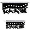 SET: Pelmet, Santa Claus On a Sleigh, GLAMOUR CHRISTMAS 90x45 60x35
