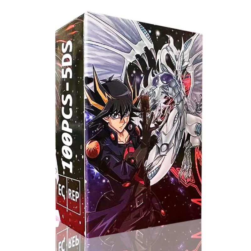 Набор самодельных карт Yu-gi-oh Потрясающий Белоглазый Дракон Темный Маг 100 карт