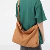 Large Capacity Canvas Crossbody Bag Retro Tote Bag Fashion Messenger Bag  Travel