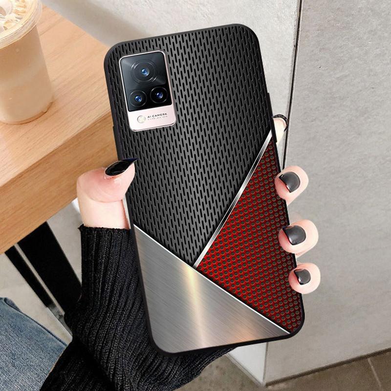 For Vivo V21 5G Case V2050 Silicone Soft Protective TPU Funda Cases for vivo V21 4G Back Cover Bumper for VivoV21 V 21 5G V21E