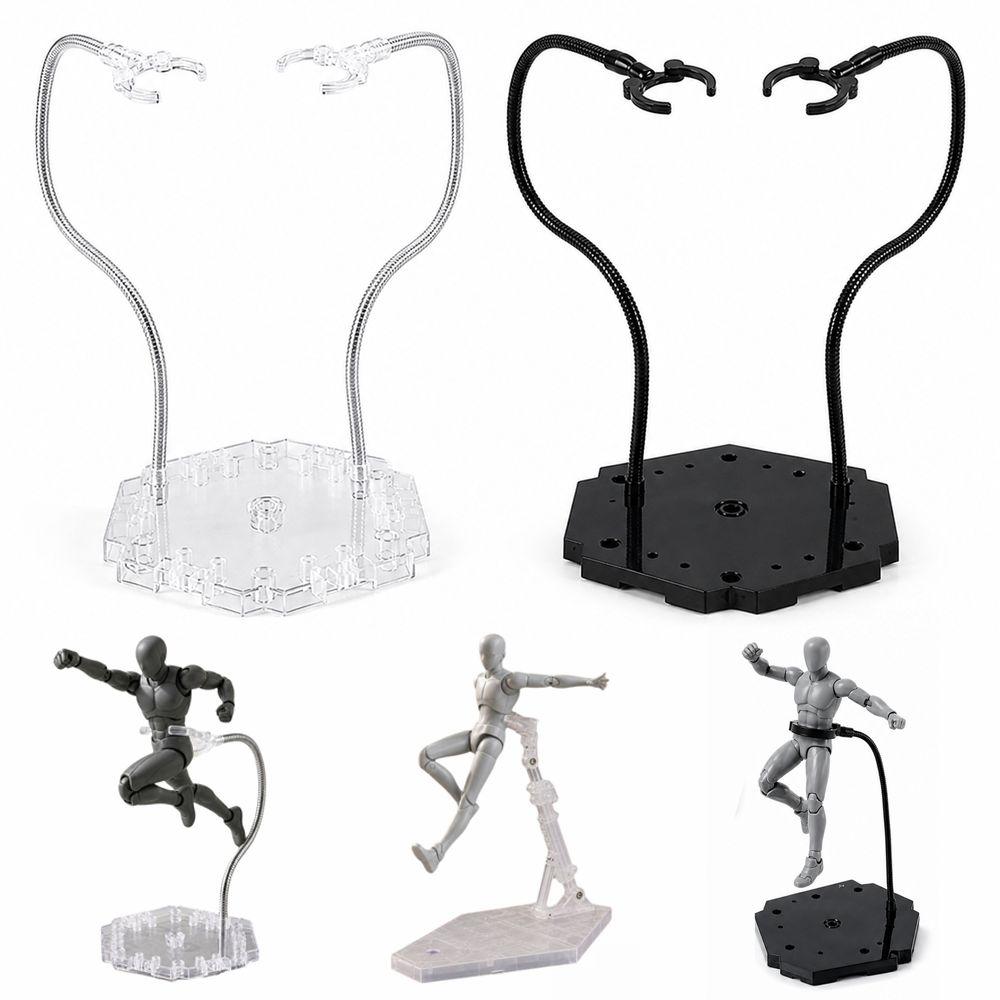 Replaceable Connectors Action Figure Stand Adjustable Arm Model Support Stand Model Display