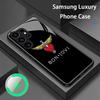 B-BonS Fashion J-JoviS  Phone Case For Samsung S25 S24 S23 S22 S21 S20 Plus Ultra Note20 Glass Magnetic Case