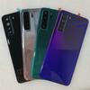 Для Huawei P40 Lite 5G Стеклянная Задняя Крышка Аккумулятора Задняя Панель Корпуса Замена Для Huawei Nova 7 SE Крышка Аккумулятора