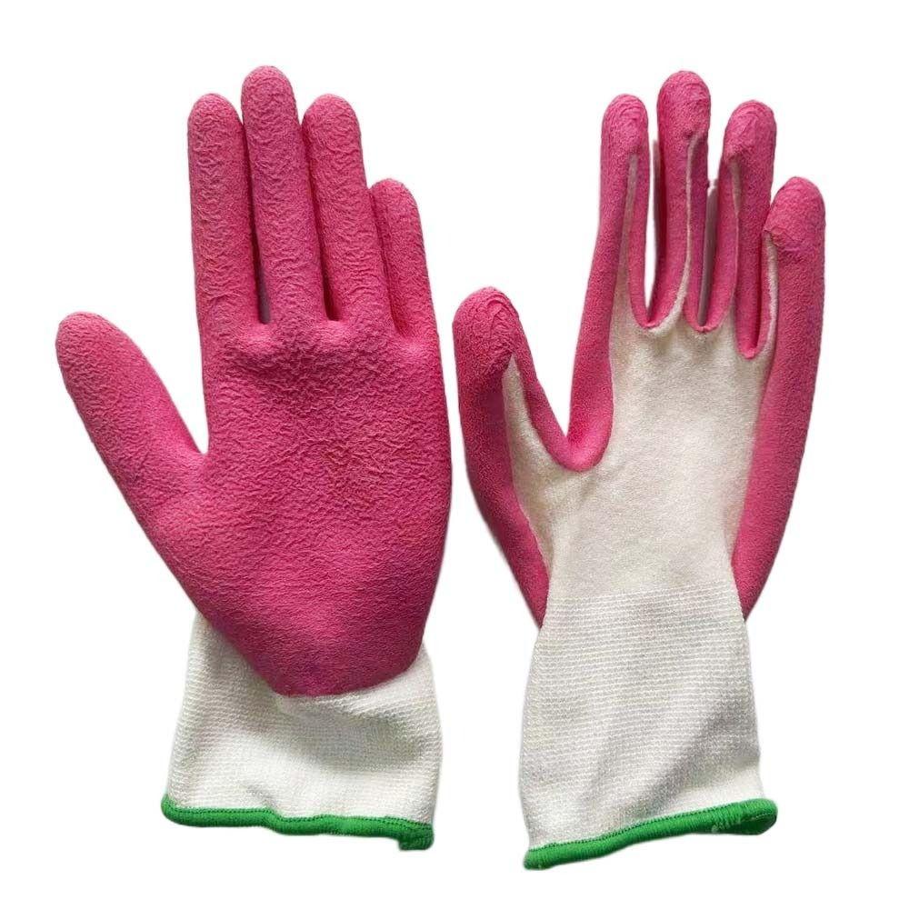 Multicolor Protective Mittens Embossing Horticulture Gloves Tool Work Gloves  Unisex