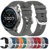 22 мм 20 мм Силиконовый ремешок для Amazfit Bip 6 5 Мягкий ремешок для Amazfit Active2 GTS 4 3/GTR4 3 2/Cheetah/Stratos 3/Balance 2 Браслет