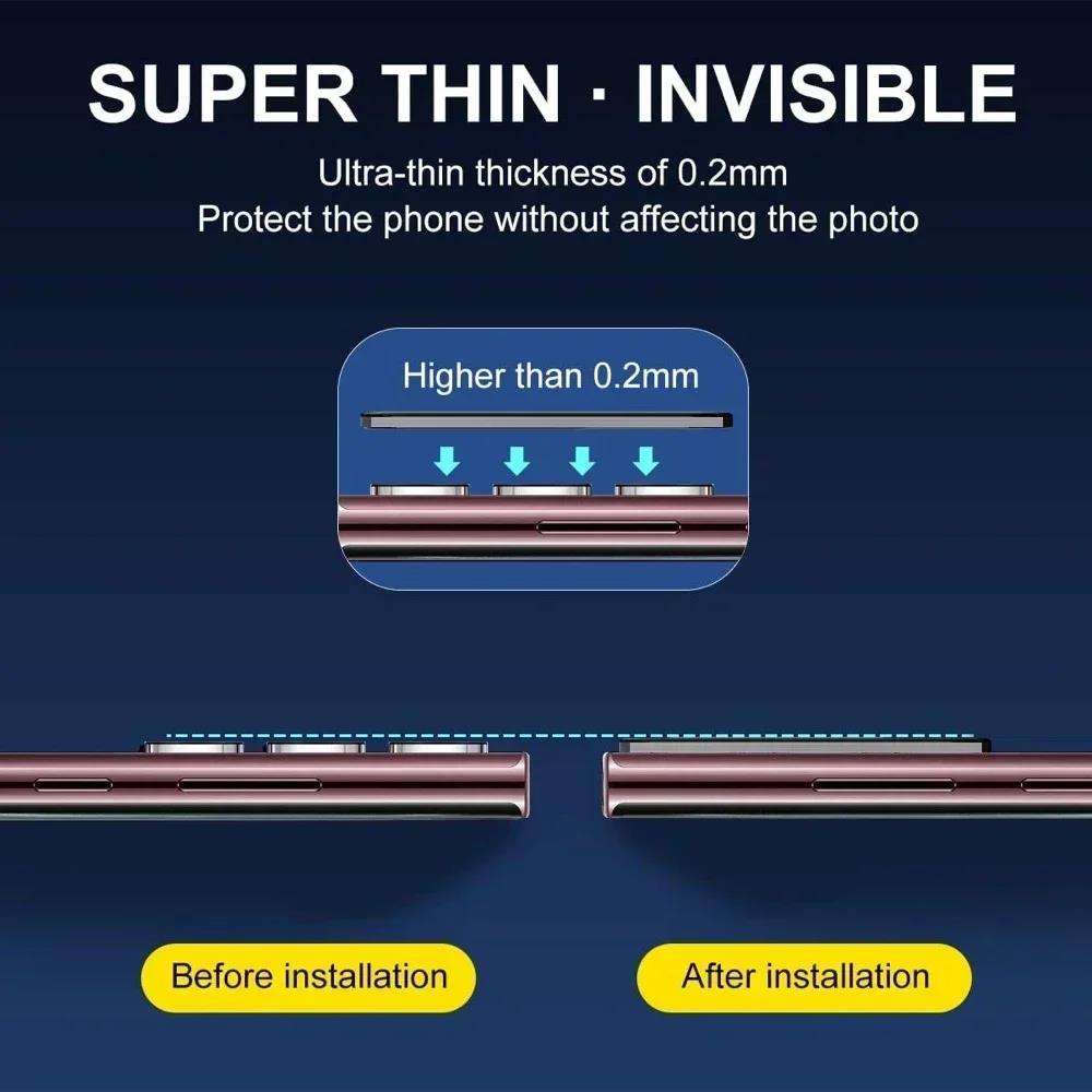 9H Camera Lens Protector For Samsung Galaxy S26 S25 S24 S23 Ultra S23FE Lens Cover Tempered Glass for Samsung S26U S25Ultra 4