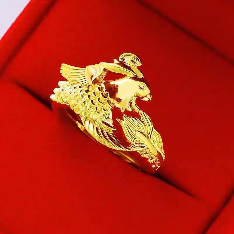 Стильные регулируемые кольца для пар с драконом и фениксом, идеально подходящие для подарков и особых случаев