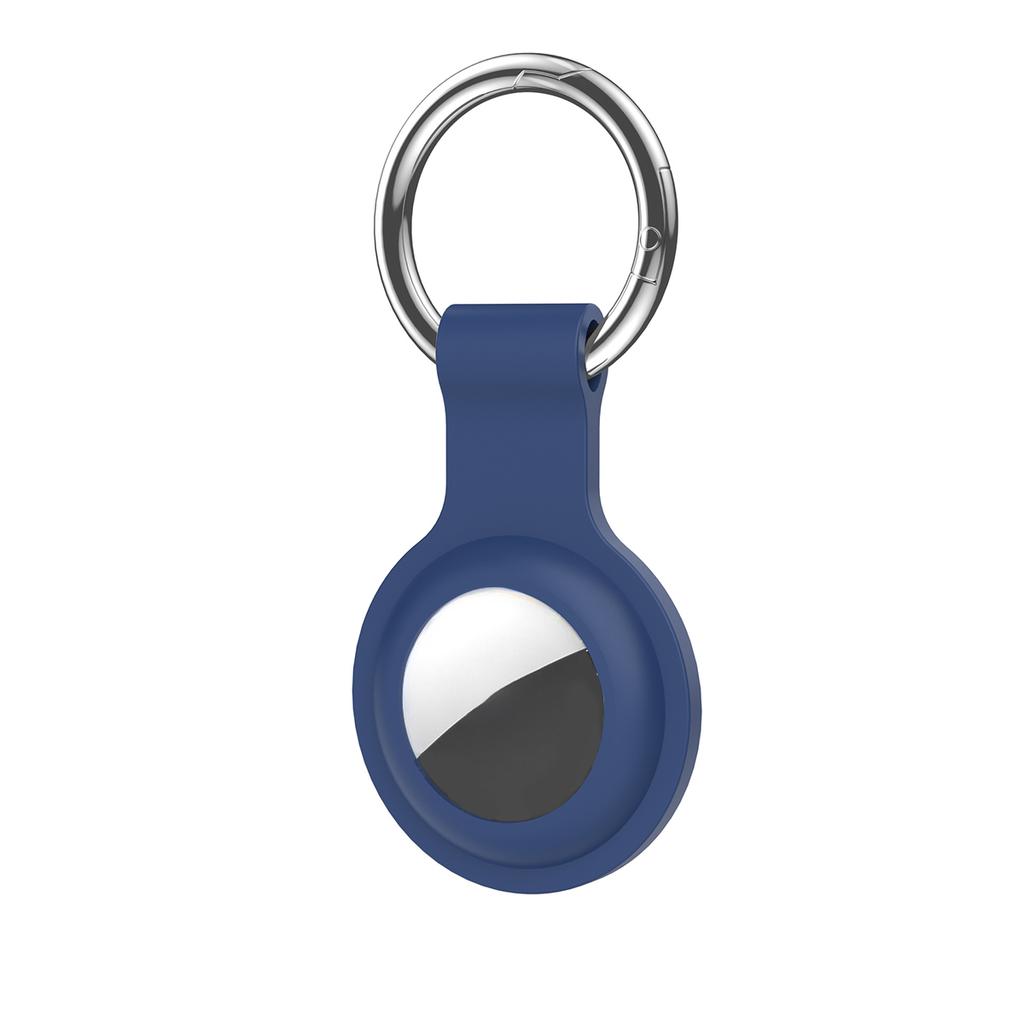Чехол для Apple Airtags Case Liquid Silicone Protective Shell Tracker Accessories Anti-scratch Sleeve Keychain Air Tag Case