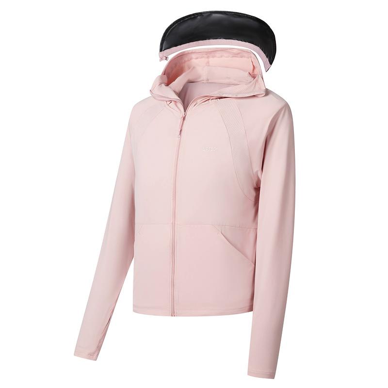 UPF50+Ice Silk Солнцезащитное женское летнее оригинальное пряжа с защитой от УФ-излучения тонкое дышащее солнцезащитное пальто