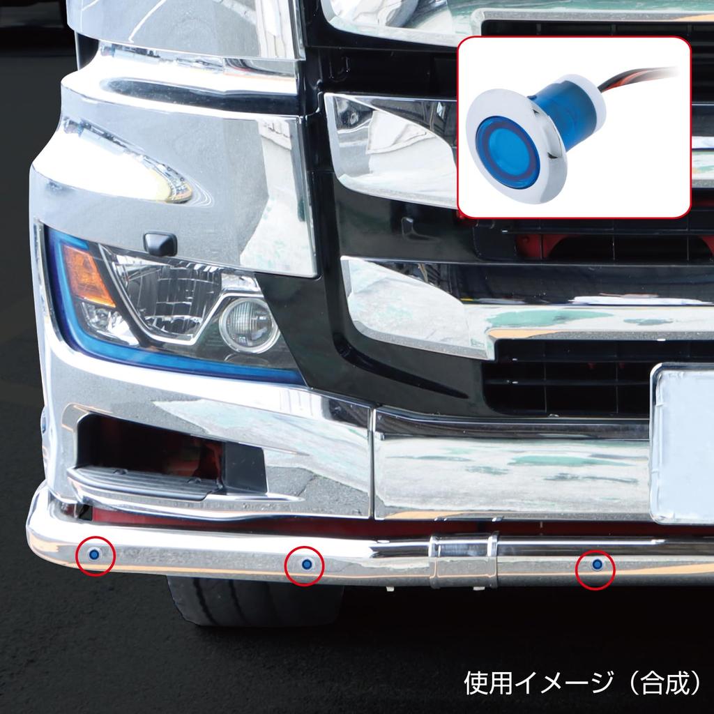 Jet INOUE 502374 Euro Style Round Flat Marker, White